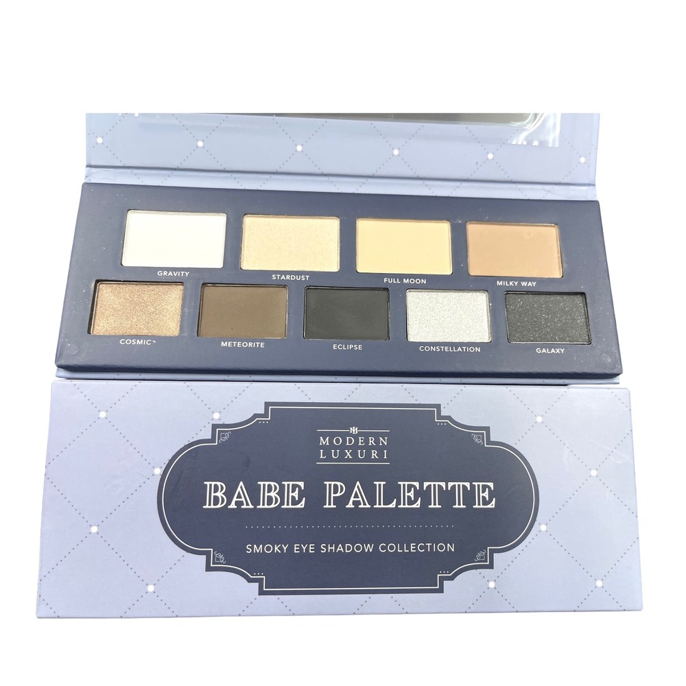 Modern Luxuri Babe‎ Palette Smoky Eye Shadow Collection 8 Shades Shimmer